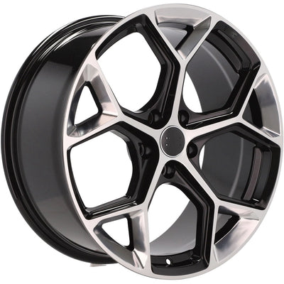 Alu kola pro Audi I5598 9x21 5x112 ET31 66.6 Silver & Black | Wheelsup.cz