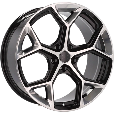 Alu kola pro Audi I5598 9x21 5x112 ET31 66.6 Silver & Black | Wheelsup.cz