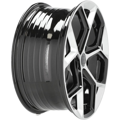 Alu kola pro Audi I5598 10x22 5x112 ET19 66.6 Silver Shining & Black | Wheelsup.cz