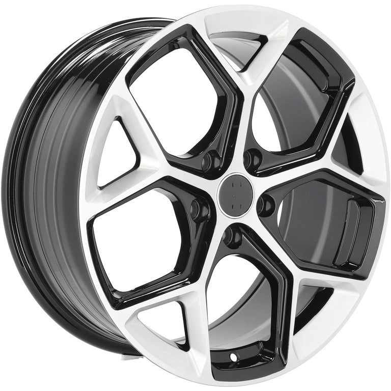 Alu kola pro Audi I5598 9x20 5x112 ET26 66.6 Silver Shining & Black | Wheelsup.cz
