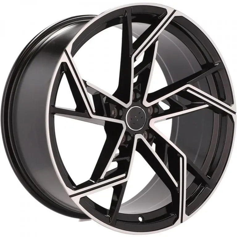 Alu kola pro Audi I5611 8x18 5x112 ET35 66.6 Black Polished | Wheelsup.cz