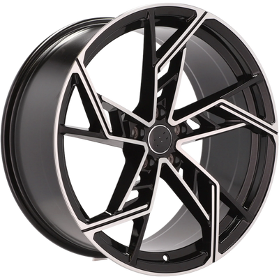 Alu kola pro Audi I5611 9x21 5x112 ET32 66.6 Black Polished | Wheelsup.cz