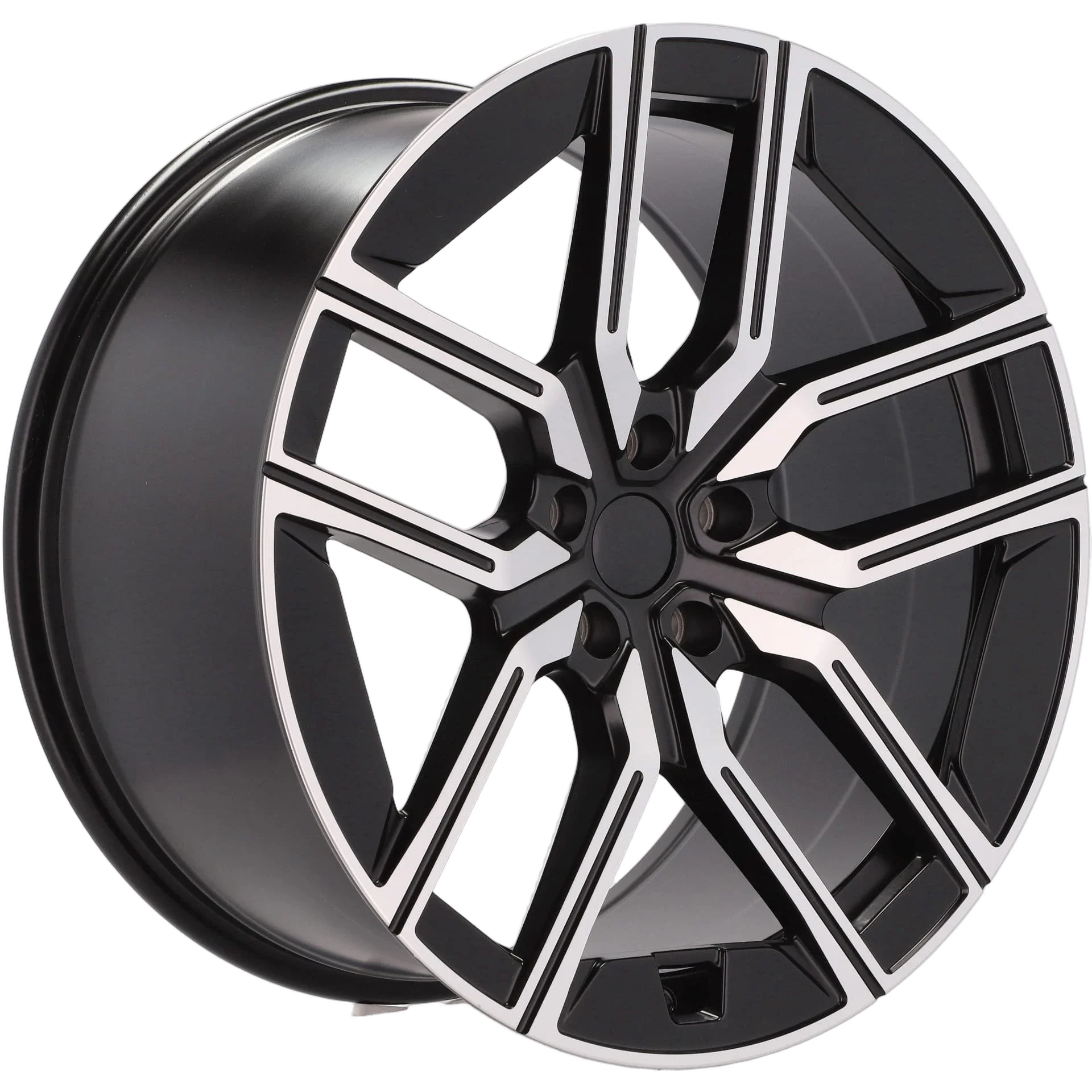 Alu kola pro BMW I5619 8.5x20 5x112 ET25 66.6 Black Polished Half Matt | Wheelsup.cz
