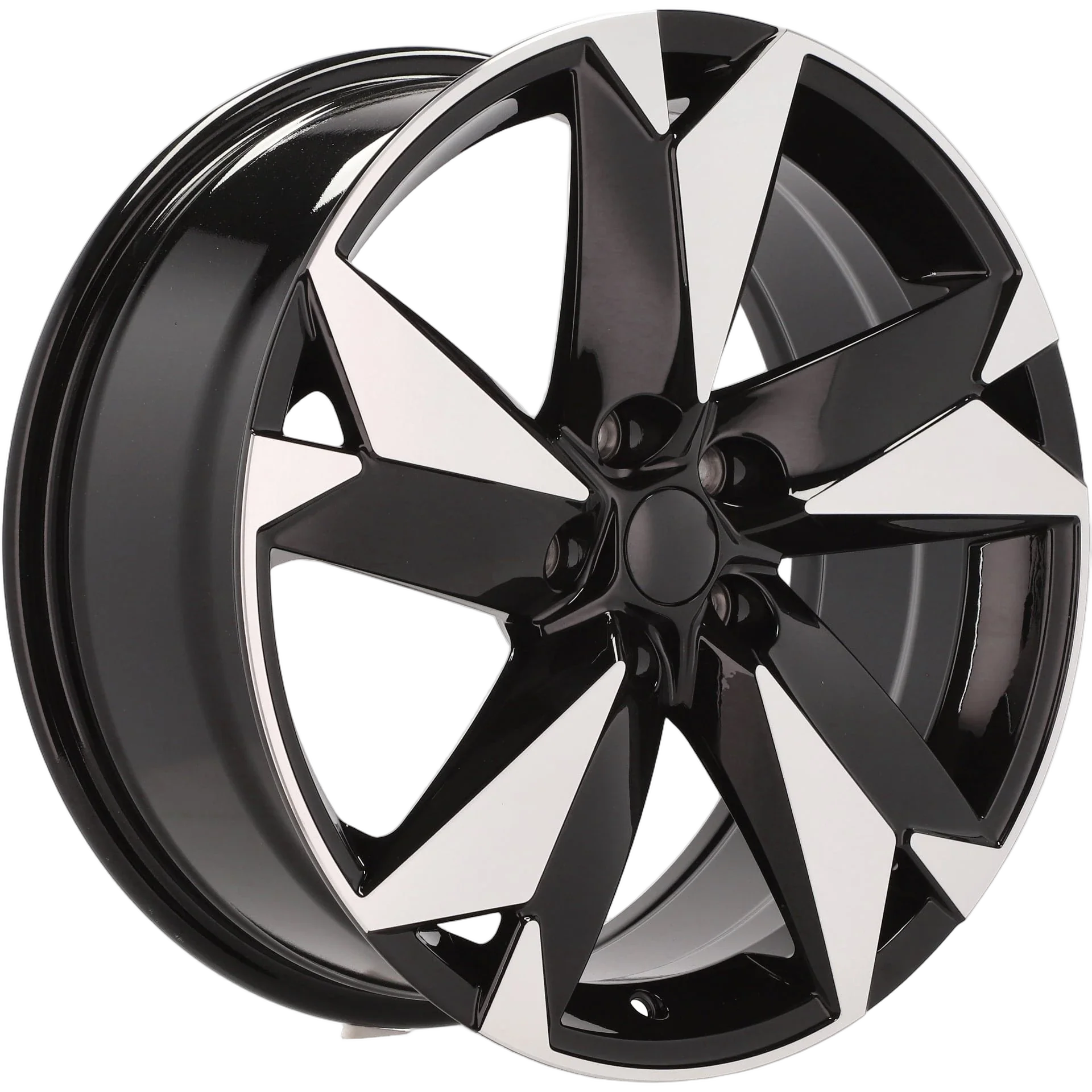 Alu kola pro Škoda I5625 7.5x18 5x112 ET40 57.1 Black Polished | Wheelsup.cz