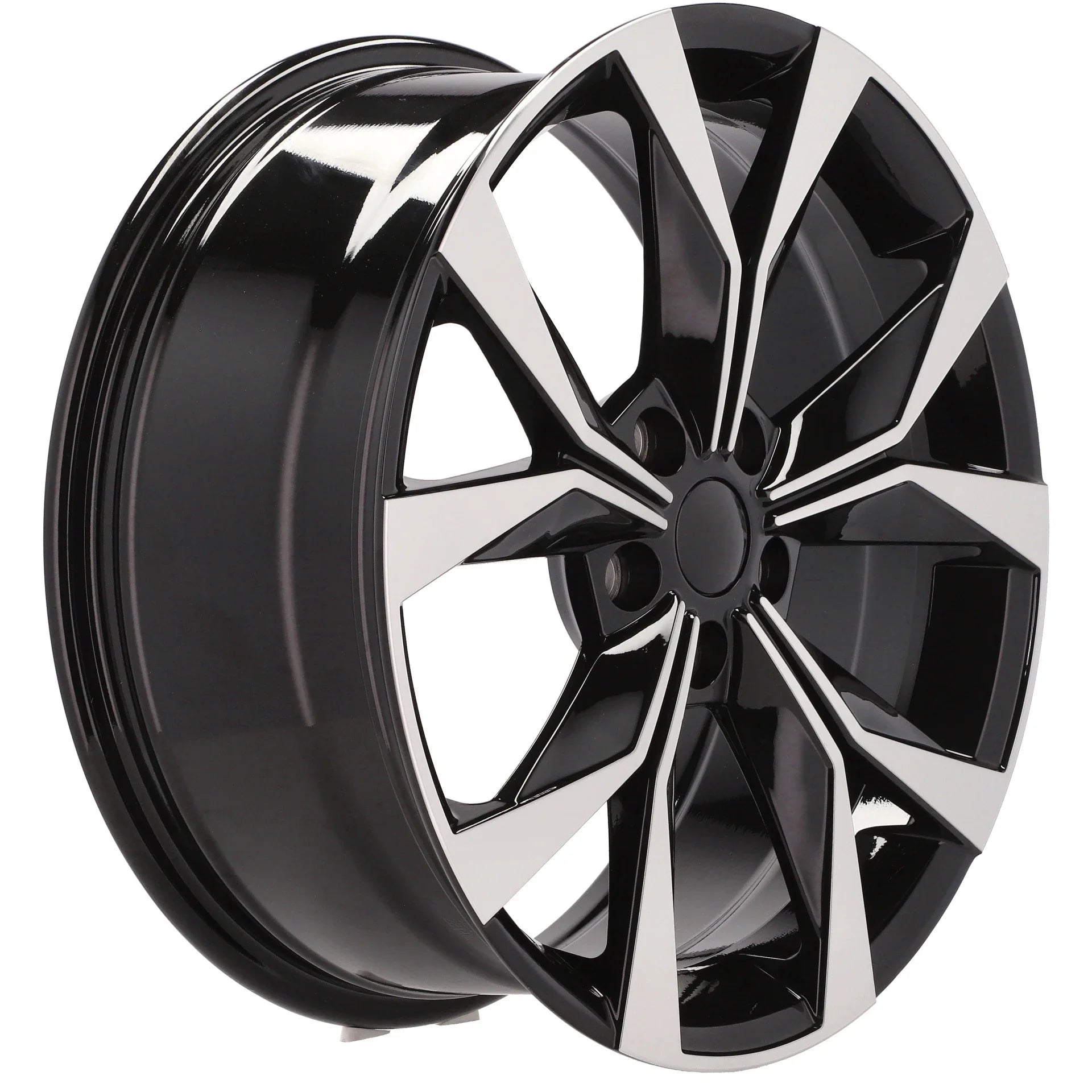 Alu kola pro Škoda I5627 7.5x18 5x112 ET45 57.1 Black Polished | Wheelsup.cz