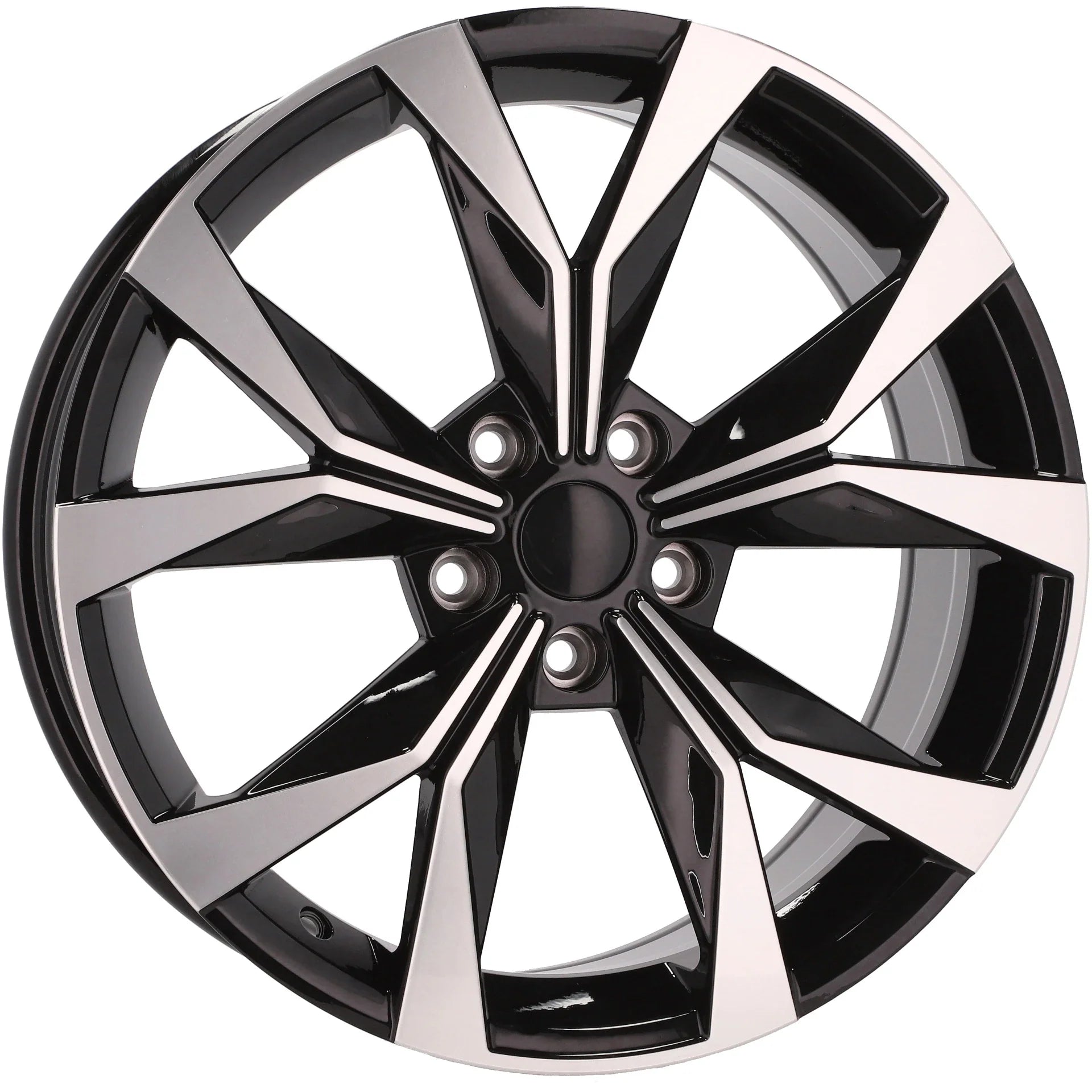 Alu kola pro Škoda I5627 7.5x18 5x112 ET45 57.1 Black Polished | Wheelsup.cz