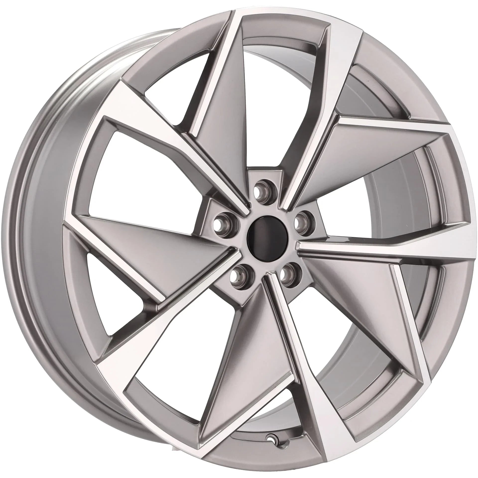 Alu kola pro Škoda I5638 8x19 5x112 ET45 57.1 Grey Polished | Wheelsup.cz