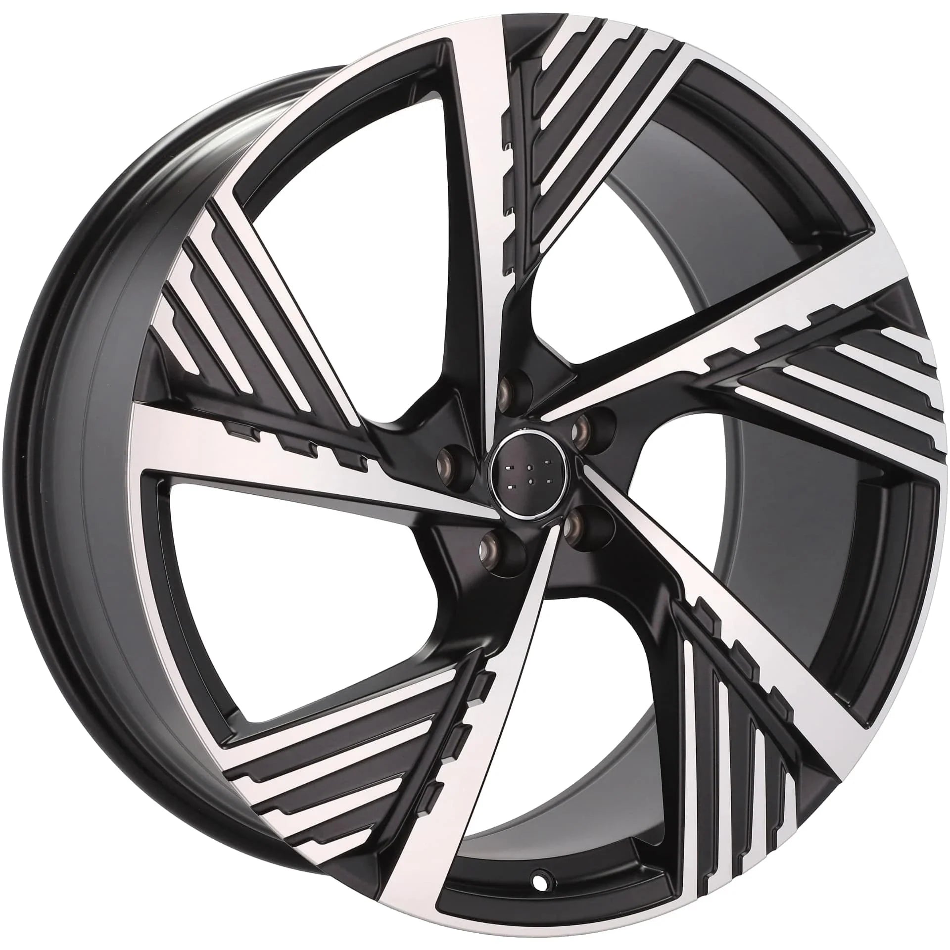 Alu kola pro Audi I5639 8x19 5x112 ET45 66.6 Black Polished Half Matt | Wheelsup.cz