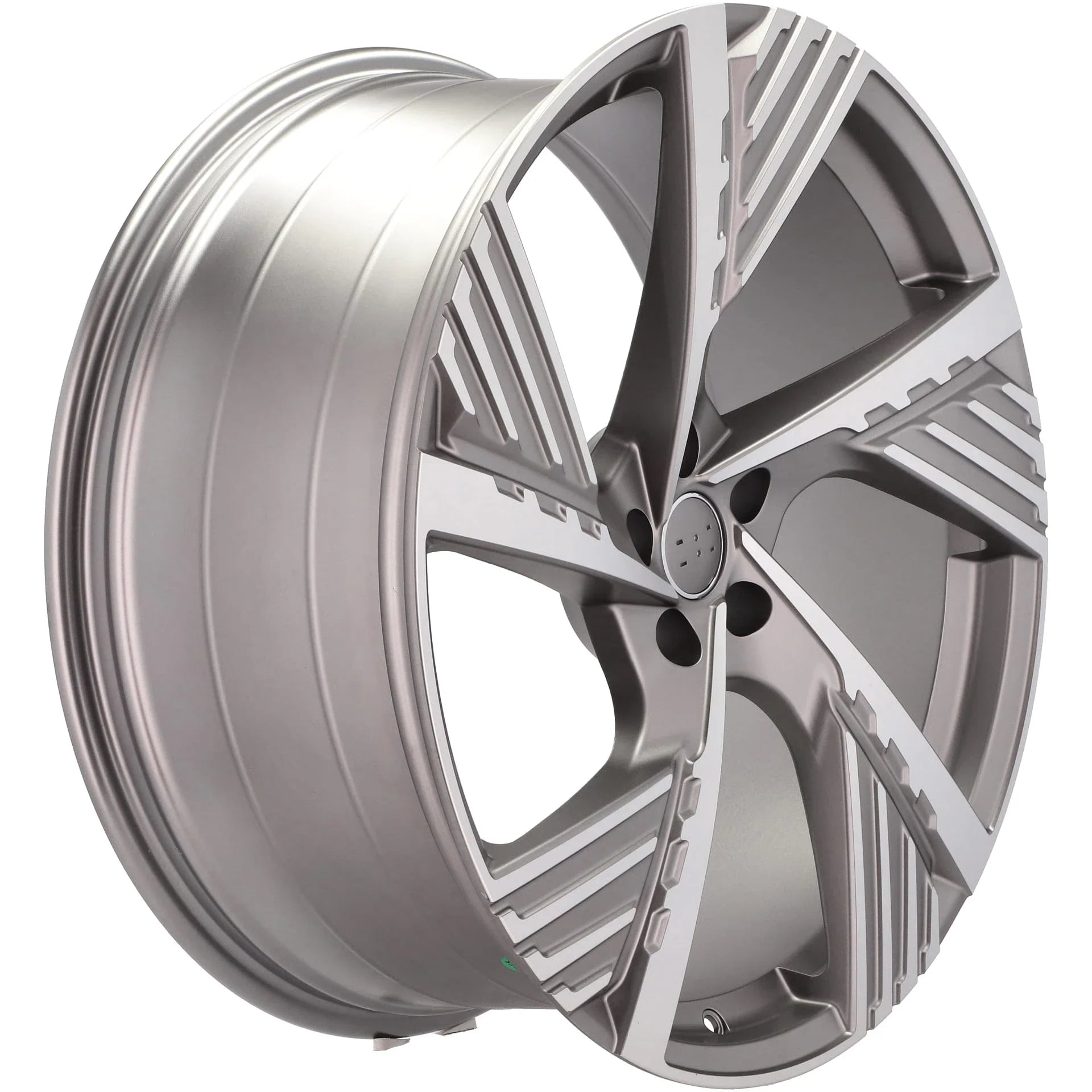 Alu kola pro Audi I5639 8x19 5x112 ET34 66.6 Grey Polished Half Matt | Wheelsup.cz