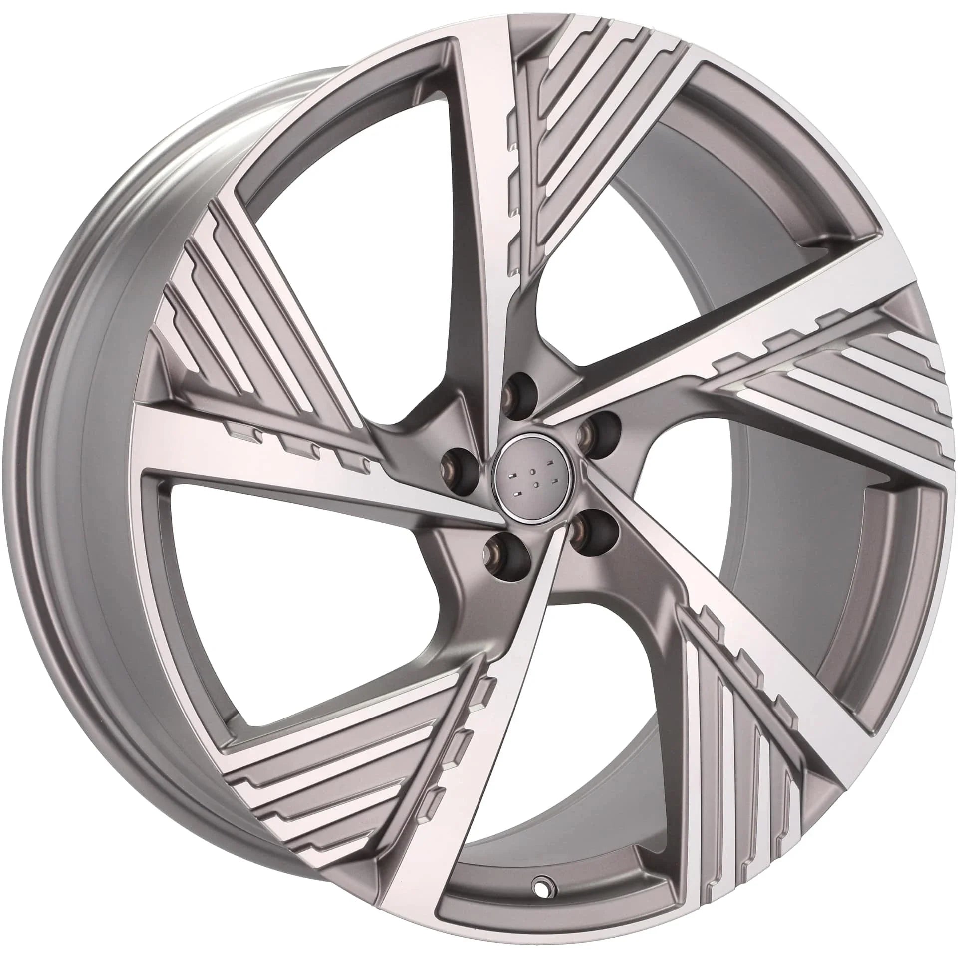 Alu kola pro Audi I5639 8x19 5x112 ET34 66.6 Grey Polished Half Matt | Wheelsup.cz