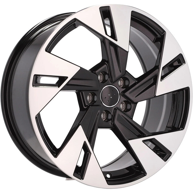 Alu kola pro Audi I5640 8x18 5x112 ET39 66.6 Black Polished | Wheelsup.cz