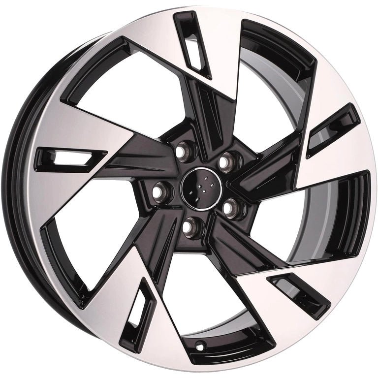 Alu kola pro Audi I5640 8x18 5x112 ET39 66.6 Black Polished | Wheelsup.cz