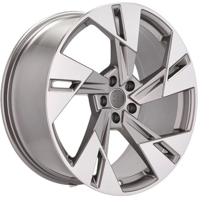 Alu kola pro Audi I5640 8x19 5x112 ET45 66.6 Grey Polished | Wheelsup.cz