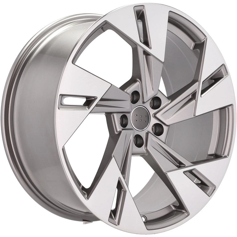 Alu kola pro Audi I5640 8x19 5x112 ET45 66.6 Grey Polished | Wheelsup.cz