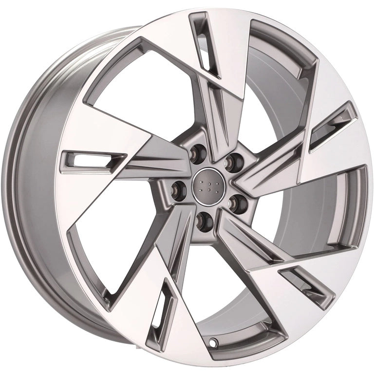 Alu kola pro Audi I5640 8x19 5x112 ET45 66.6 Grey Polished | Wheelsup.cz