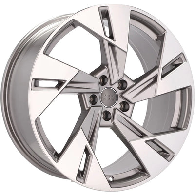 Alu kola pro Audi I5640 9x20 5x112 ET38 66.6 Grey Polished | Wheelsup.cz