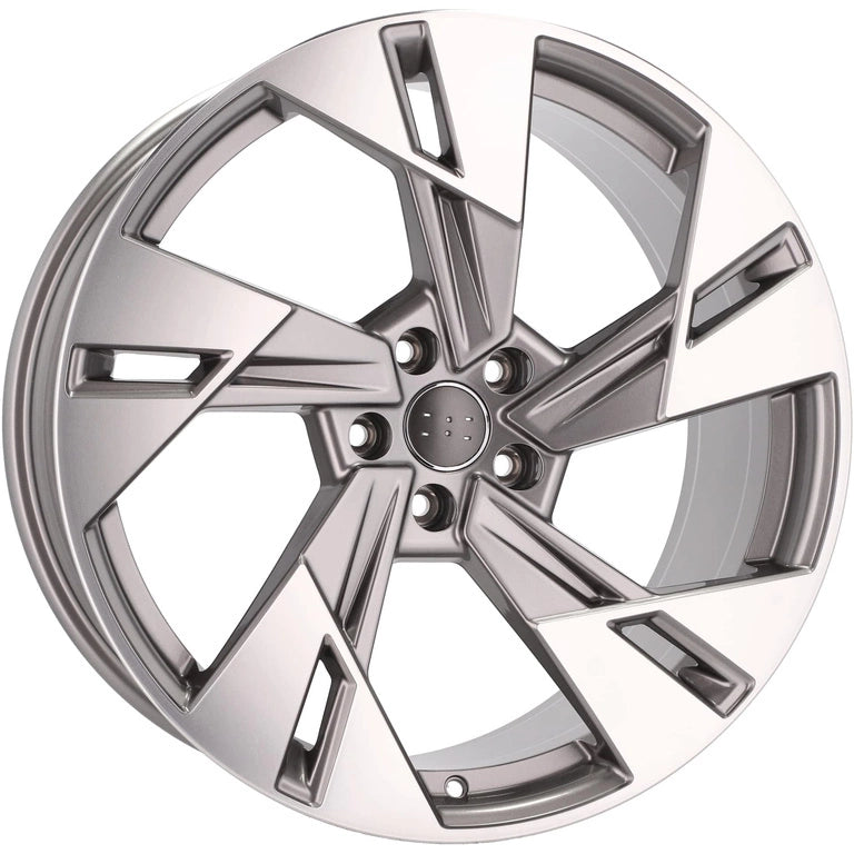 Alu kola pro Audi I5640 8x19 5x112 ET45 66.6 Grey Polished | Wheelsup.cz