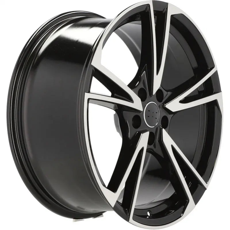 Alu kola pro Audi I5642 8x18 5x112 ET39 66.6 Black Polished | Wheelsup.cz