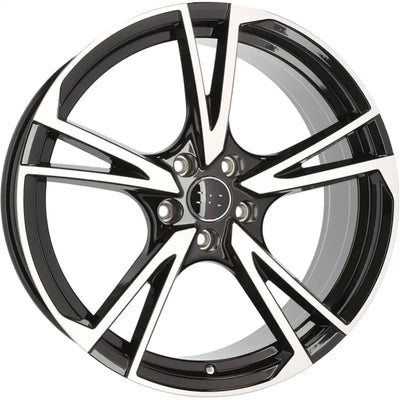 Alu kola pro Audi I5642 8.5x19 5x112 ET35 66.6 Black Polished | Wheelsup.cz