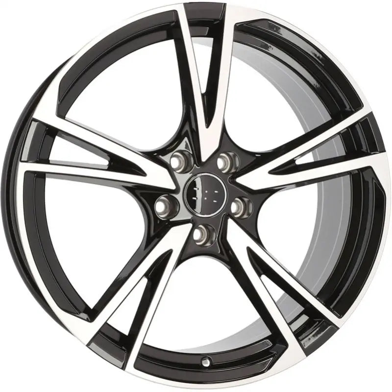 Alu kola pro Audi I5642 8x18 5x112 ET39 66.6 Black Polished | Wheelsup.cz