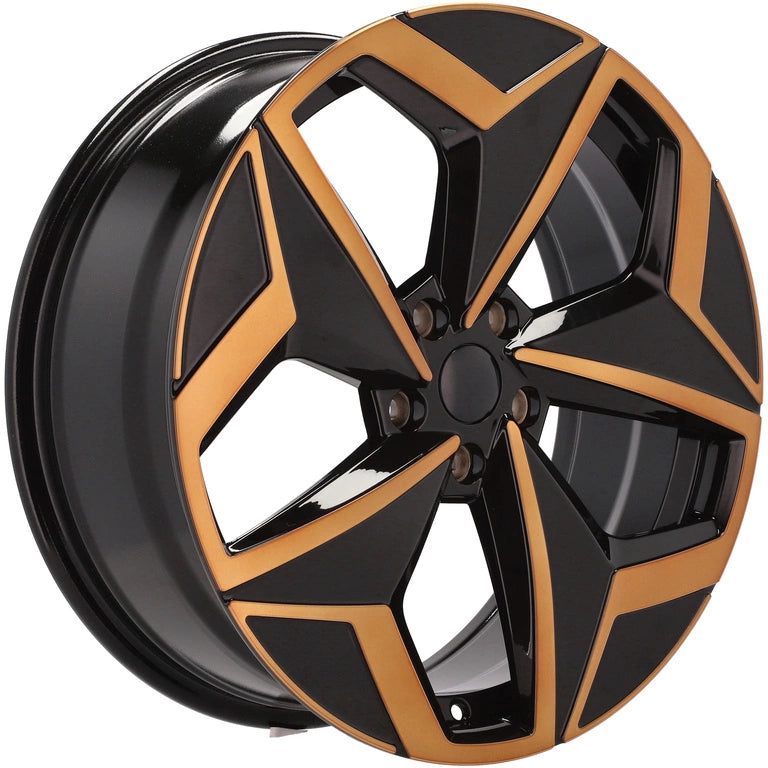 Alu kola pro Volkswagen I5649 7.5x19 5x112 ET50 57.1 Black Polished Cooper | Wheelsup.cz
