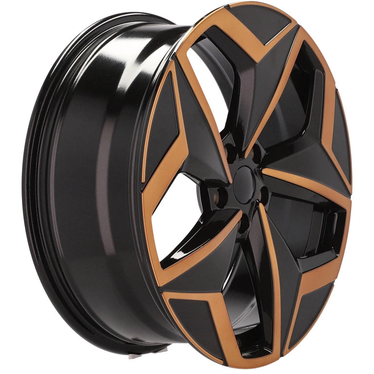 Alu kola pro Volkswagen I5649 7.5x19 5x112 ET50 57.1 Black Polished Cooper | Wheelsup.cz