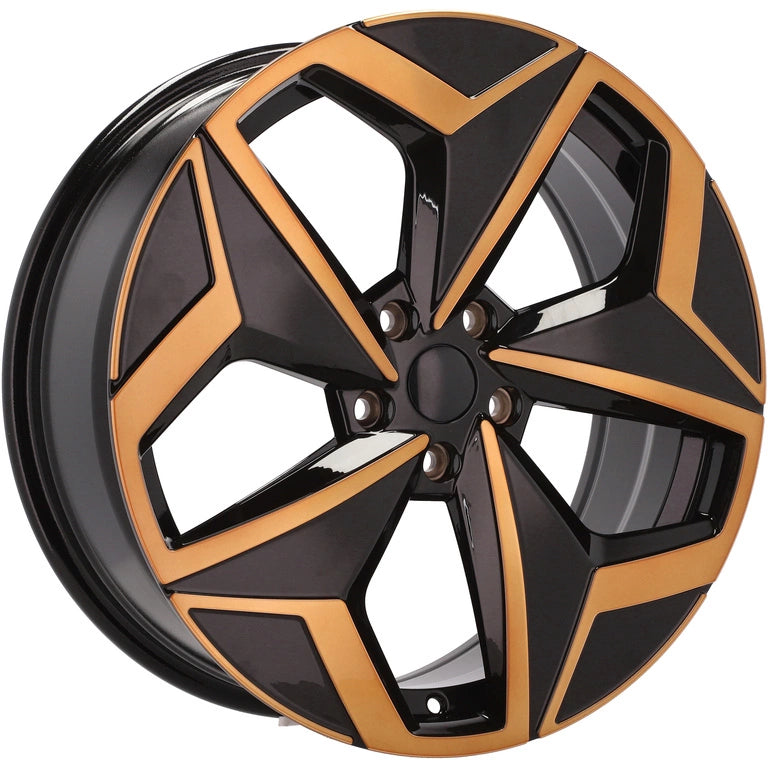 Alu kola pro Volkswagen I5649 7.5x19 5x112 ET50 57.1 Black Polished Cooper | Wheelsup.cz