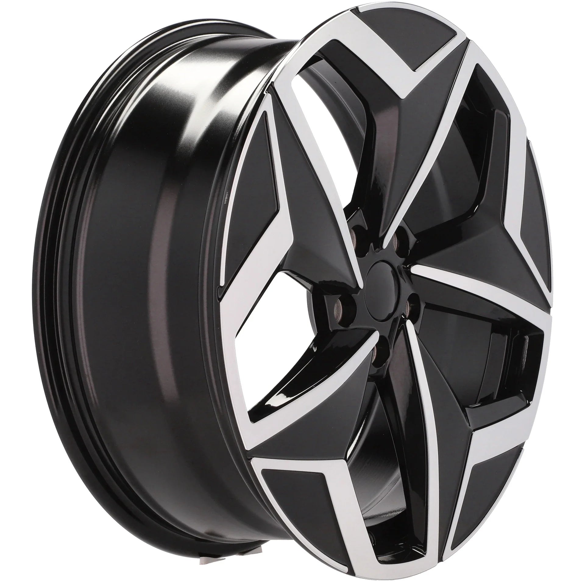 Alu kola pro Volkswagen I5649 7.5x19 5x112 ET50 57.1 Black Polished | Wheelsup.cz