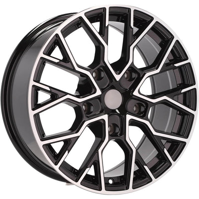 Alu kola pro Ford I5658 8x18 5x160 ET48 65.1 Black Polished | Wheelsup.cz