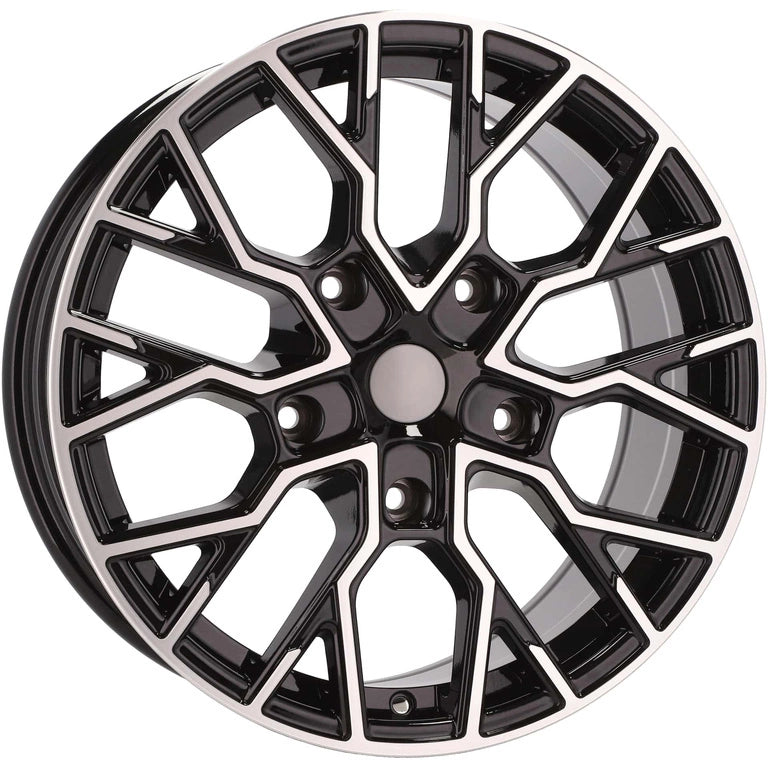 Alu kola pro Ford I5658 8x18 5x160 ET48 65.1 Black Polished | Wheelsup.cz