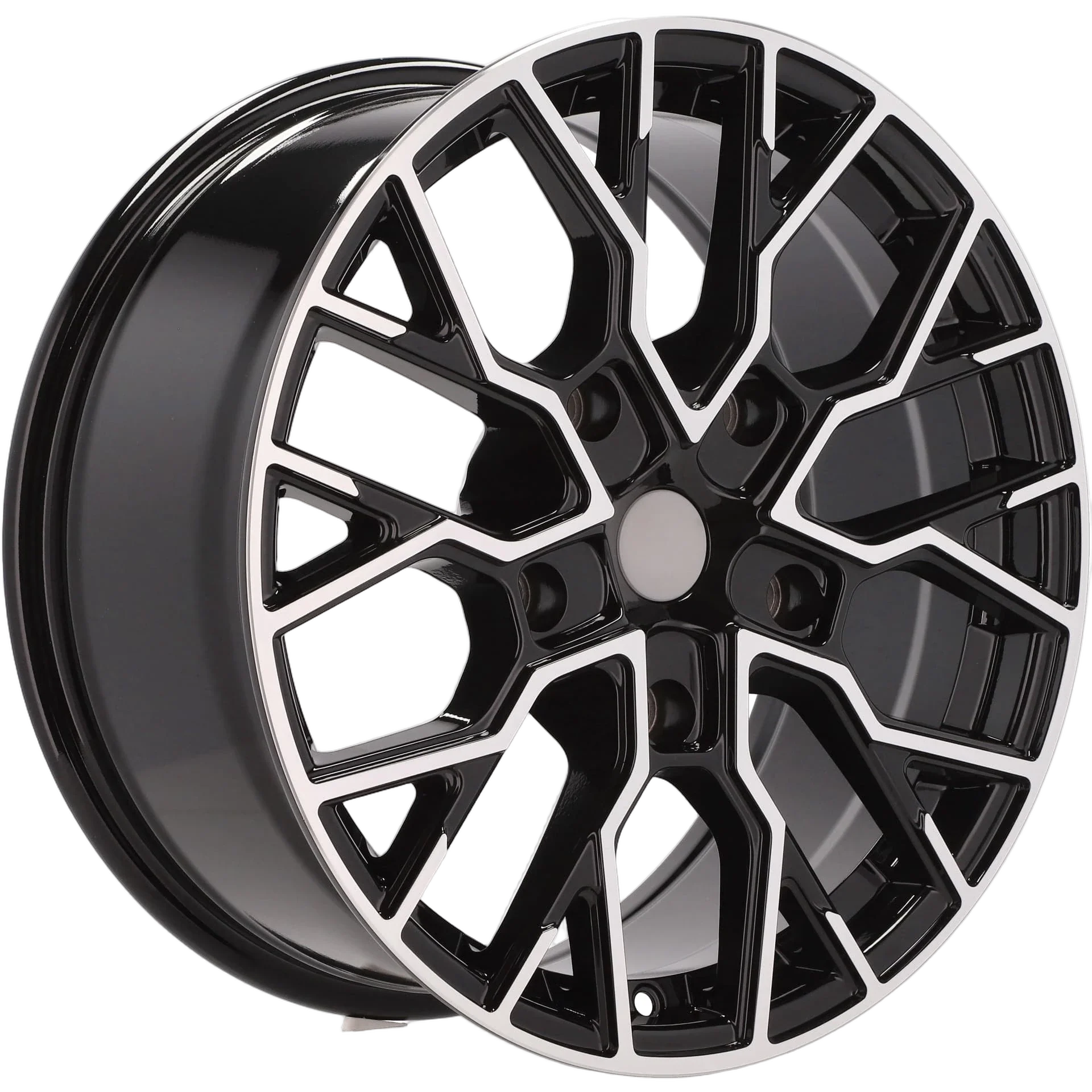 Alu kola pro Ford I5658 8x18 5x160 ET48 65.1 Black Polished | Wheelsup.cz