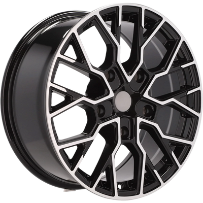 Alu kola pro Ford I5658 8x18 5x160 ET48 65.1 Black Polished | Wheelsup.cz