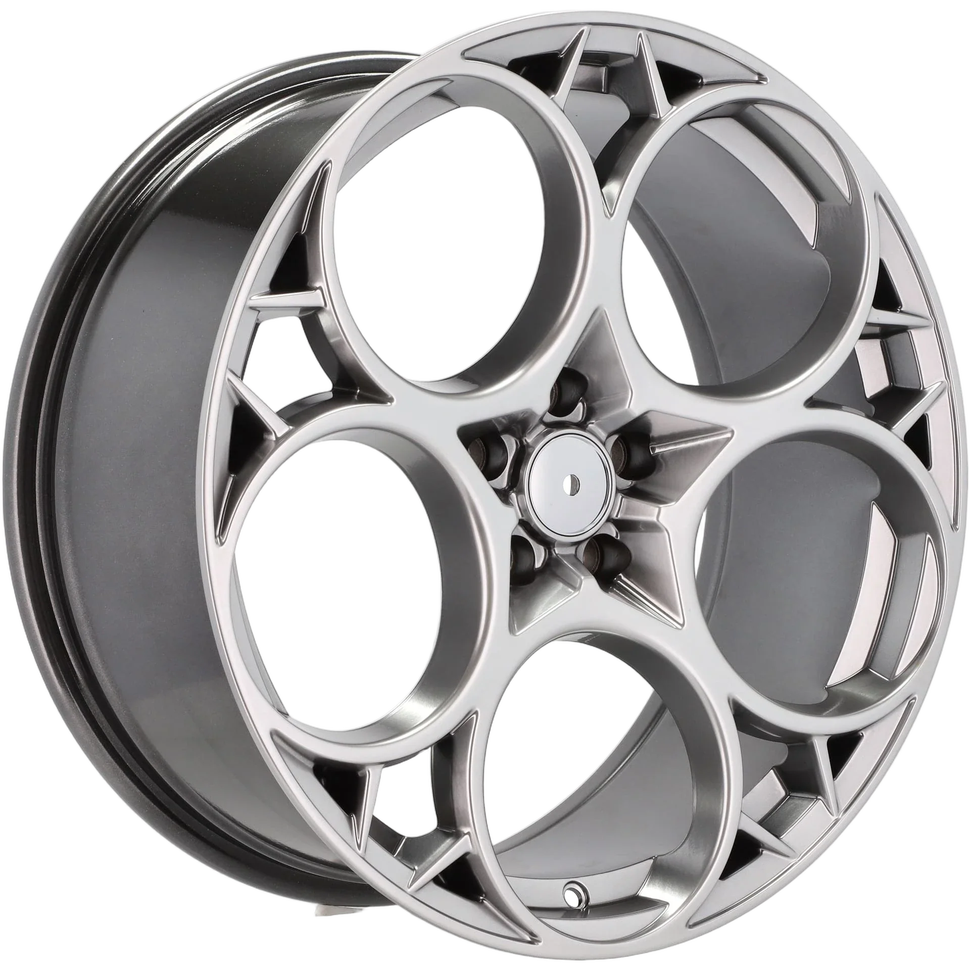 Alu kola pro Alfa Romeo I5660 8.5x19 5x110 ET31 65.1 Hyper Black | Wheelsup.cz