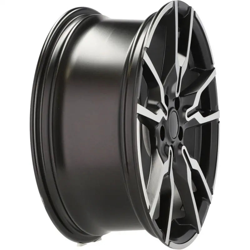 Alu kola pro BMW I5662 7.5x18 5x112 ET45 66.6 Black Polished Half Matt | Wheelsup.cz
