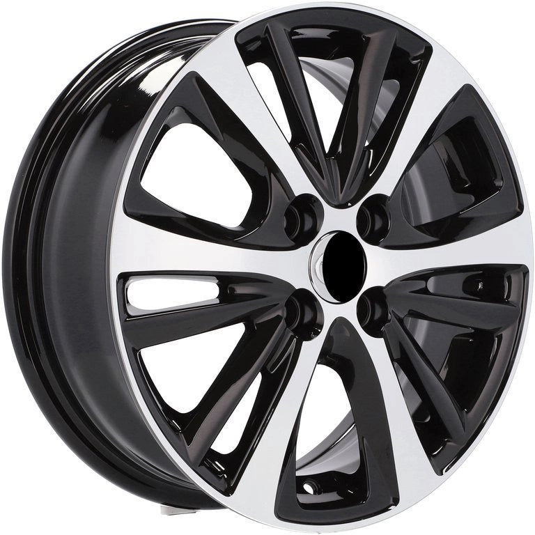 Alu kola pro Toyota I6072 5.5x15 4x100 ET44 54.1 Black Polished | Wheelsup.cz