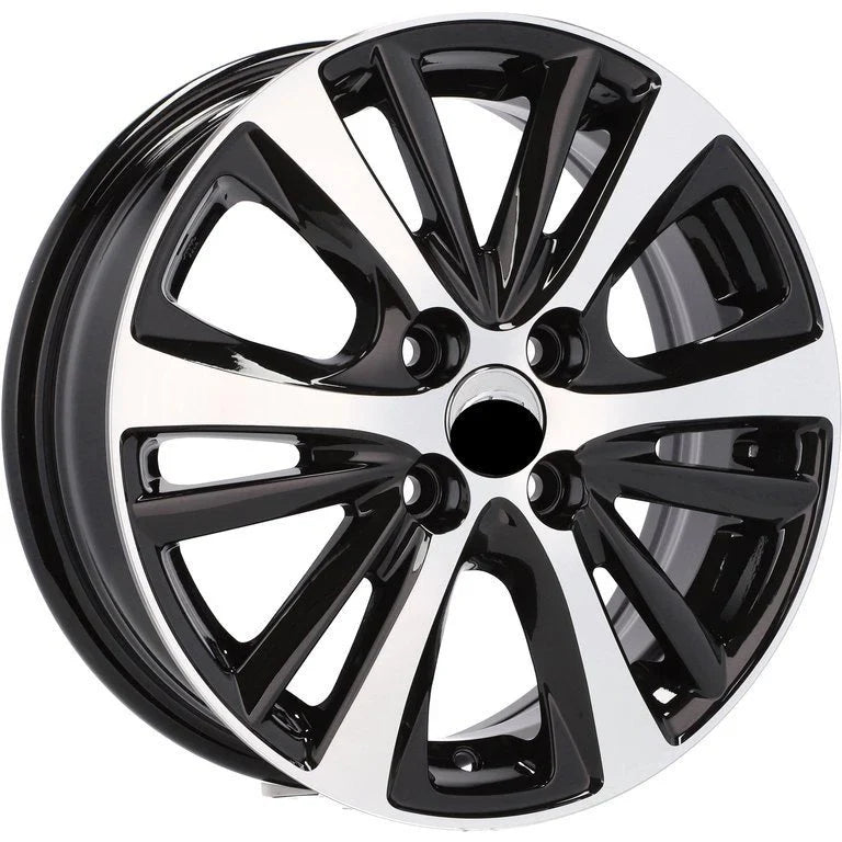Alu kola pro Toyota I6072 5.5x15 4x100 ET44 54.1 Black Polished | Wheelsup.cz