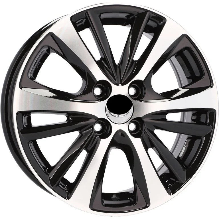 Alu kola pro Toyota I6072 5.5x15 4x100 ET44 54.1 Black Polished | Wheelsup.cz
