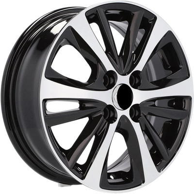 Alu kola pro Toyota I6072 5.5x15 4x100 ET44 54.1 Black Polished | Wheelsup.cz