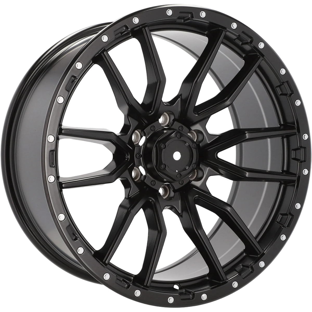 Alu kola pro Offroad I6098 9x17 6x139.7 ET10 110.1 Black Half Matt | Wheelsup.cz