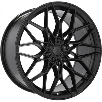 Alu kola pro BMW IN292 9x19 5x120 ET35 72.6 Black Half Matt | Wheelsup.cz