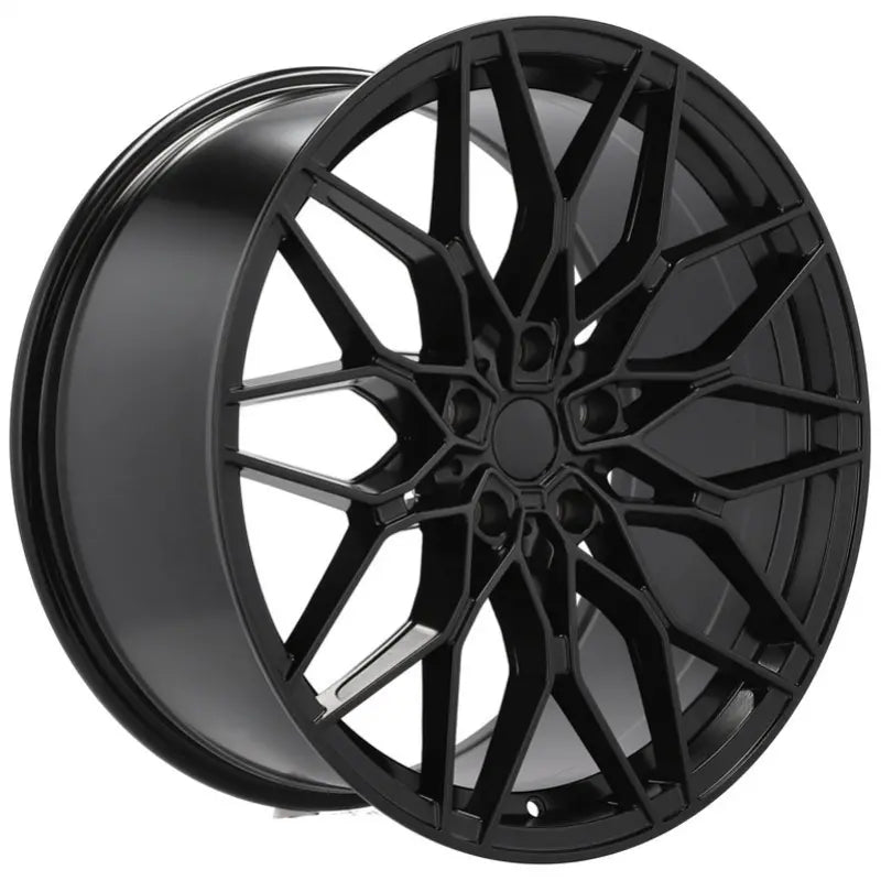 Alu kola pro BMW IN292 7.5x17 5x112 ET40 66.6 Black Half Matt | Wheelsup.cz
