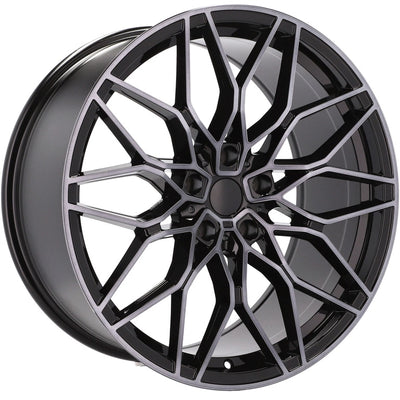Alu kola pro BMW IN292 8.5x19 5x120 ET45 72.6 Black Polished | Wheelsup.cz