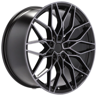 Alu kola pro BMW IN292 8.5x19 5x120 ET45 72.6 Black Polished | Wheelsup.cz