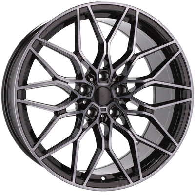 Alu kola pro BMW IN292 8.5x20 5x112 ET25 66.6 Black Polished | Wheelsup.cz