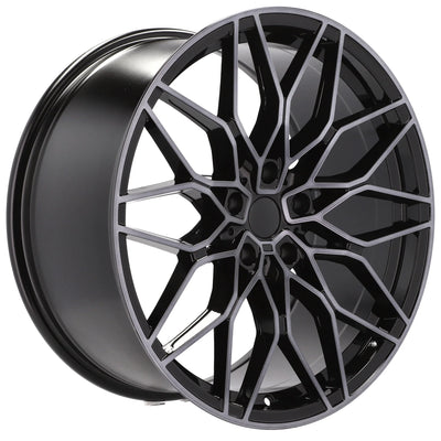 Alu kola pro BMW IN292 8.5x20 5x112 ET25 66.6 Black Polished | Wheelsup.cz
