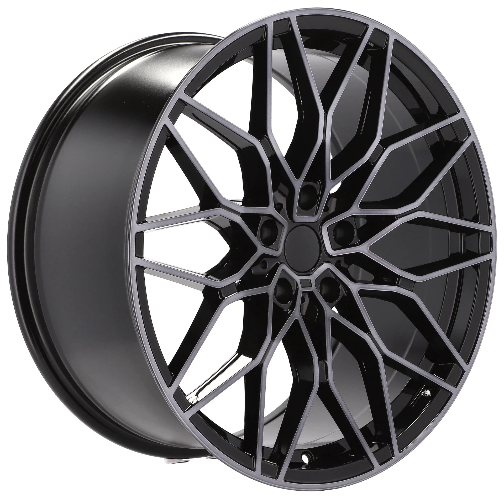 Alu kola pro BMW IN292 9.5x20 5x112 ET40 66.6 Black Polished | Wheelsup.cz