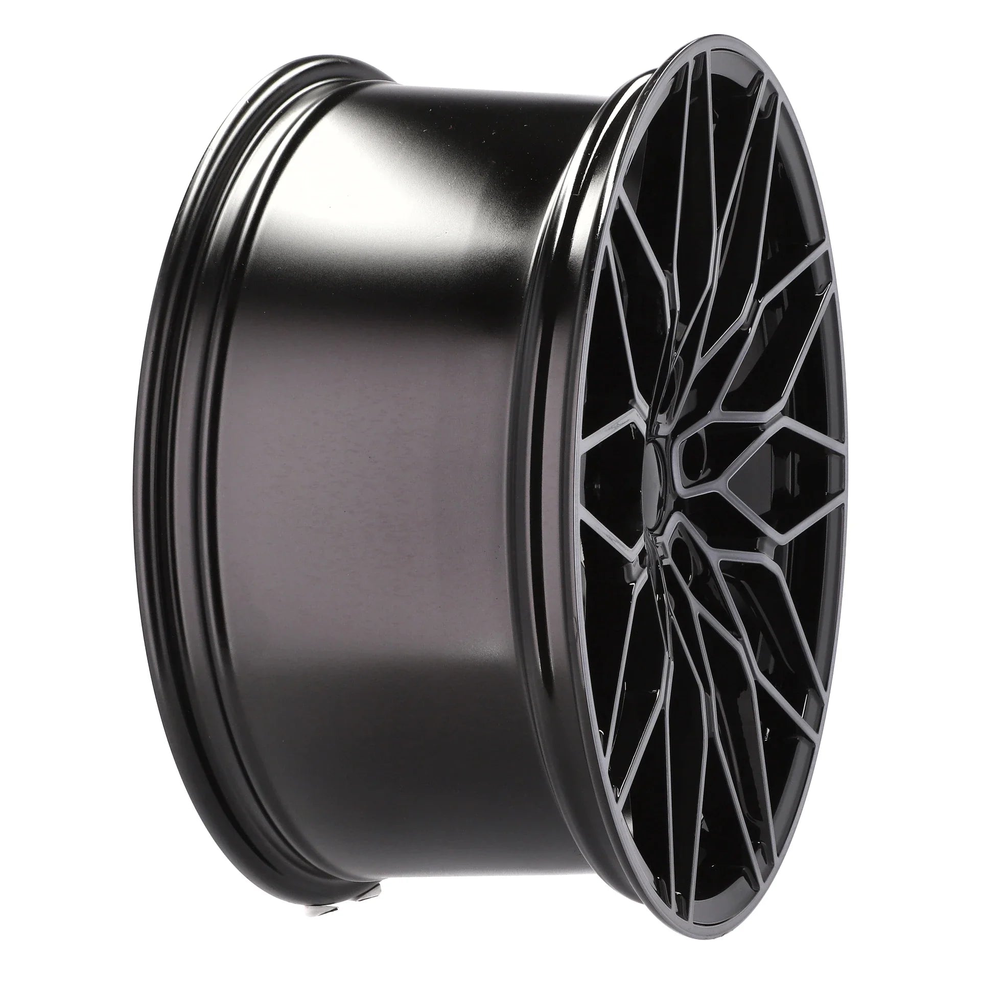 Alu kola pro BMW IN292 8.5x20 5x112 ET25 66.6 Black Polished | Wheelsup.cz