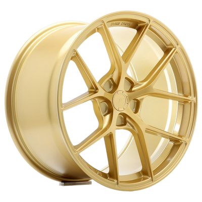 Jantes alu Japan Racing SL-01 9.5x19 5x120 ET40 72.6 Or