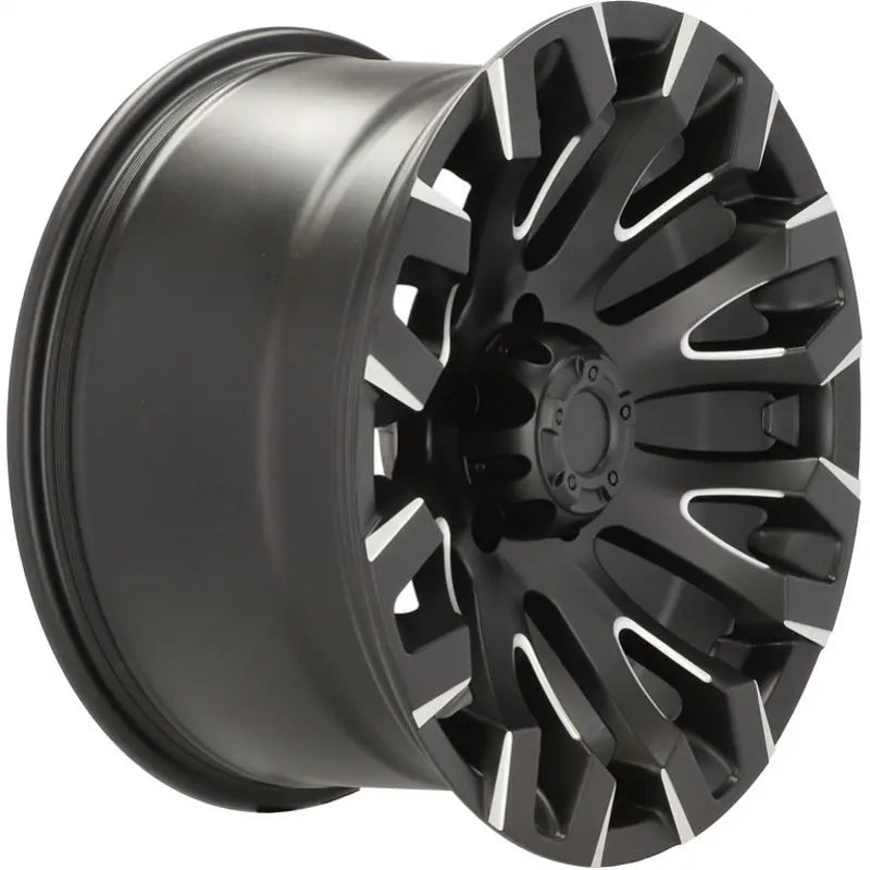 Alu kola pro Offroad JT255 9x17 5x127 ET-10 71.6 Black Polished