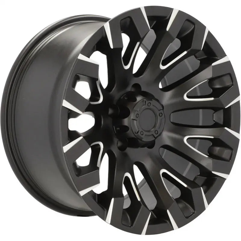 Alu kola pro Offroad JT255 9x17 5x127 ET-10 71.6 Black Polished
